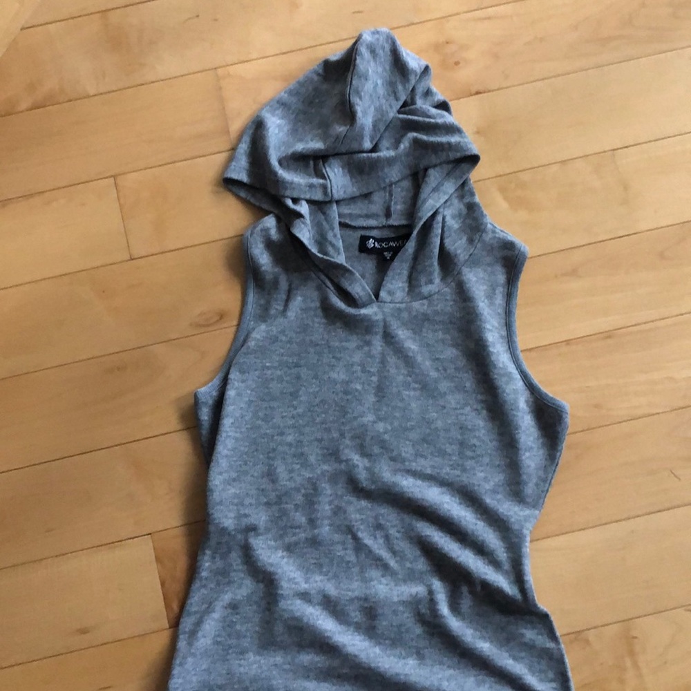 Rocawear knit open back sleeveless dress.